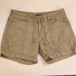 Tan cargo shorts